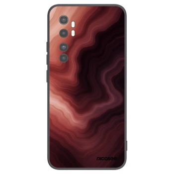 Picasee silikonski črni ovitek za Xiaomi Mi Note 10 Lite - Rouge