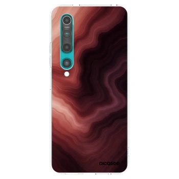 Picasee silikonski prozorni ovitek za Xiaomi Mi 10 - Rouge