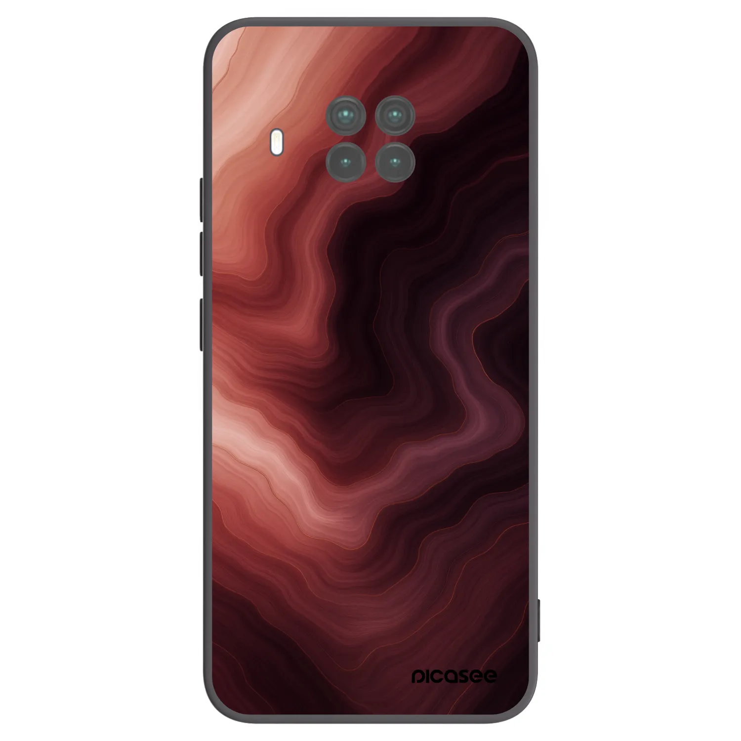 Picasee silikonski črni ovitek za Xiaomi Mi 10T Lite - Rouge