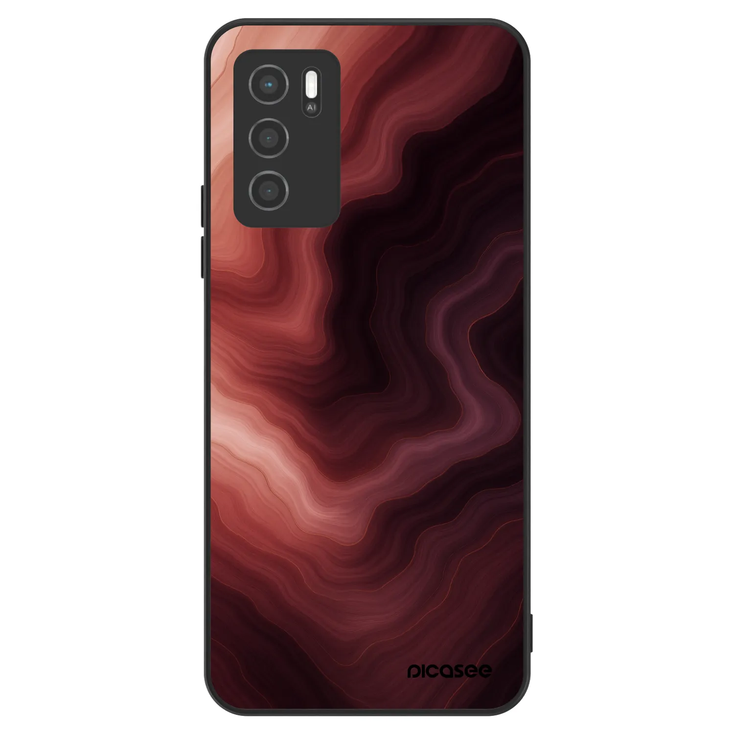 Picasee ULTIMATE CASE za OPPO A16s - Rouge