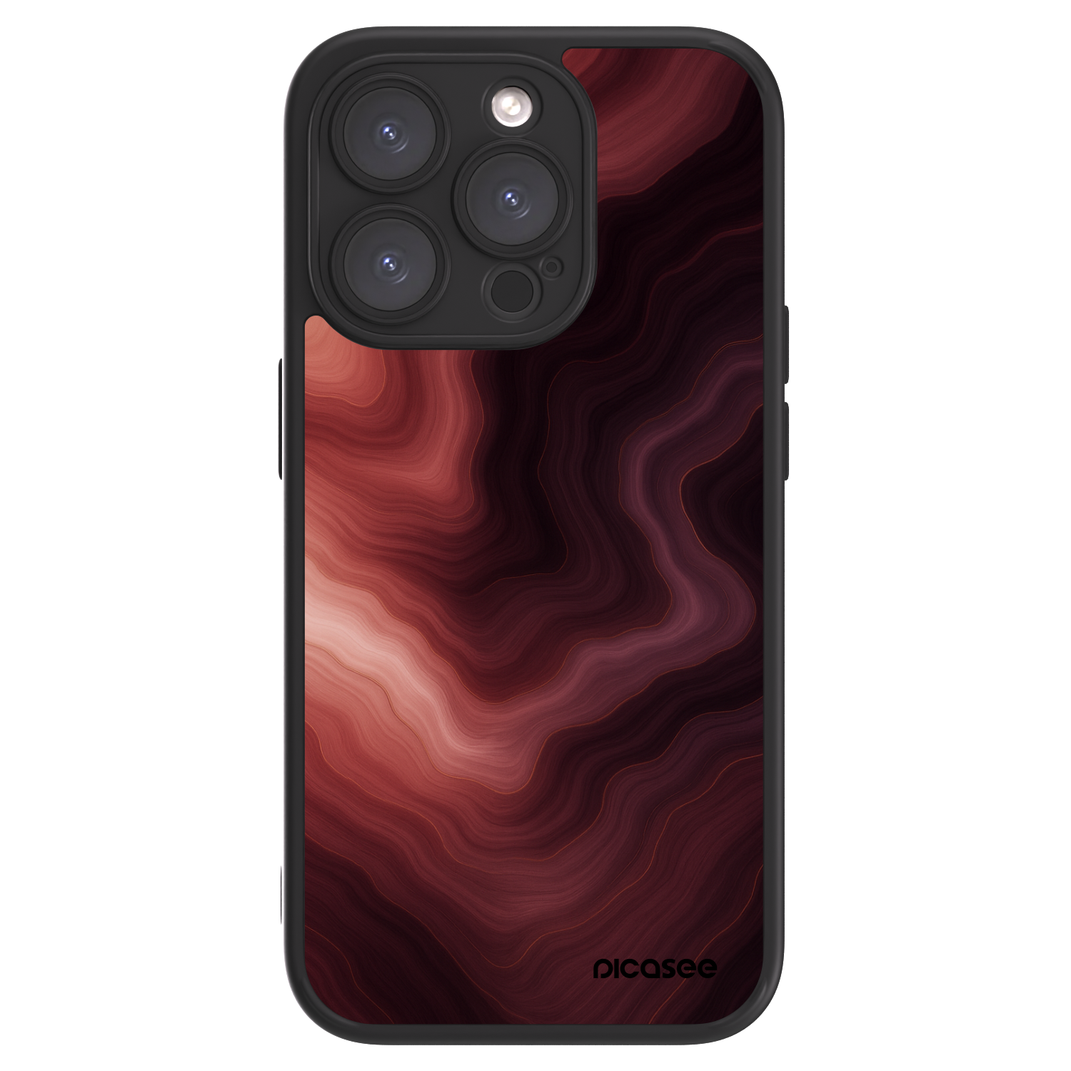 Picasee ULTIMATE CASE MagSafe za Apple iPhone 15 Pro - Rouge