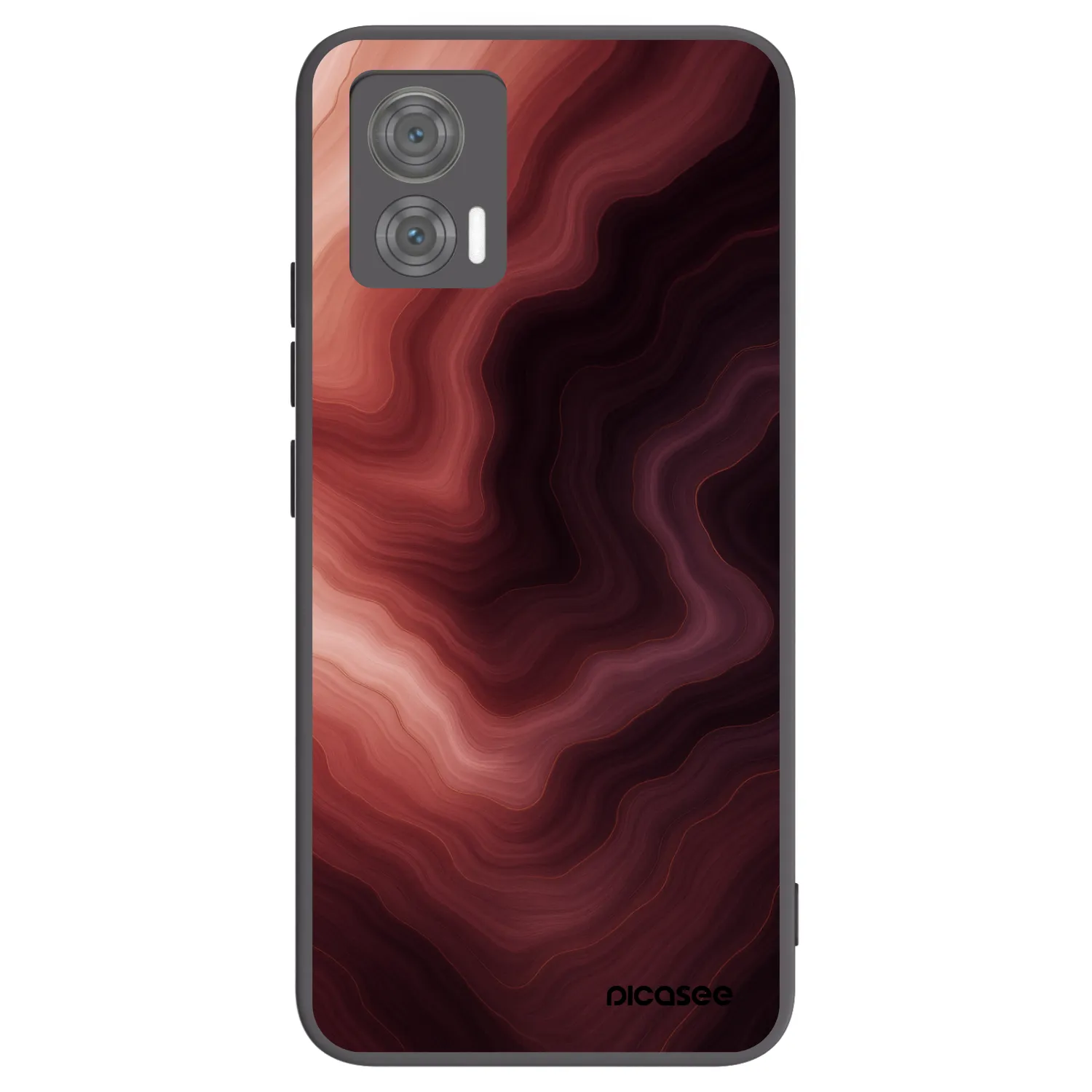 Picasee silikonski črni ovitek za Motorola Edge 30 Neo - Rouge