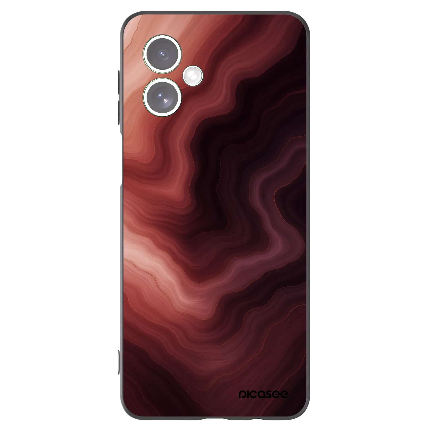 Picasee silikonski črni ovitek za Motorola Moto G54 5G - Rouge