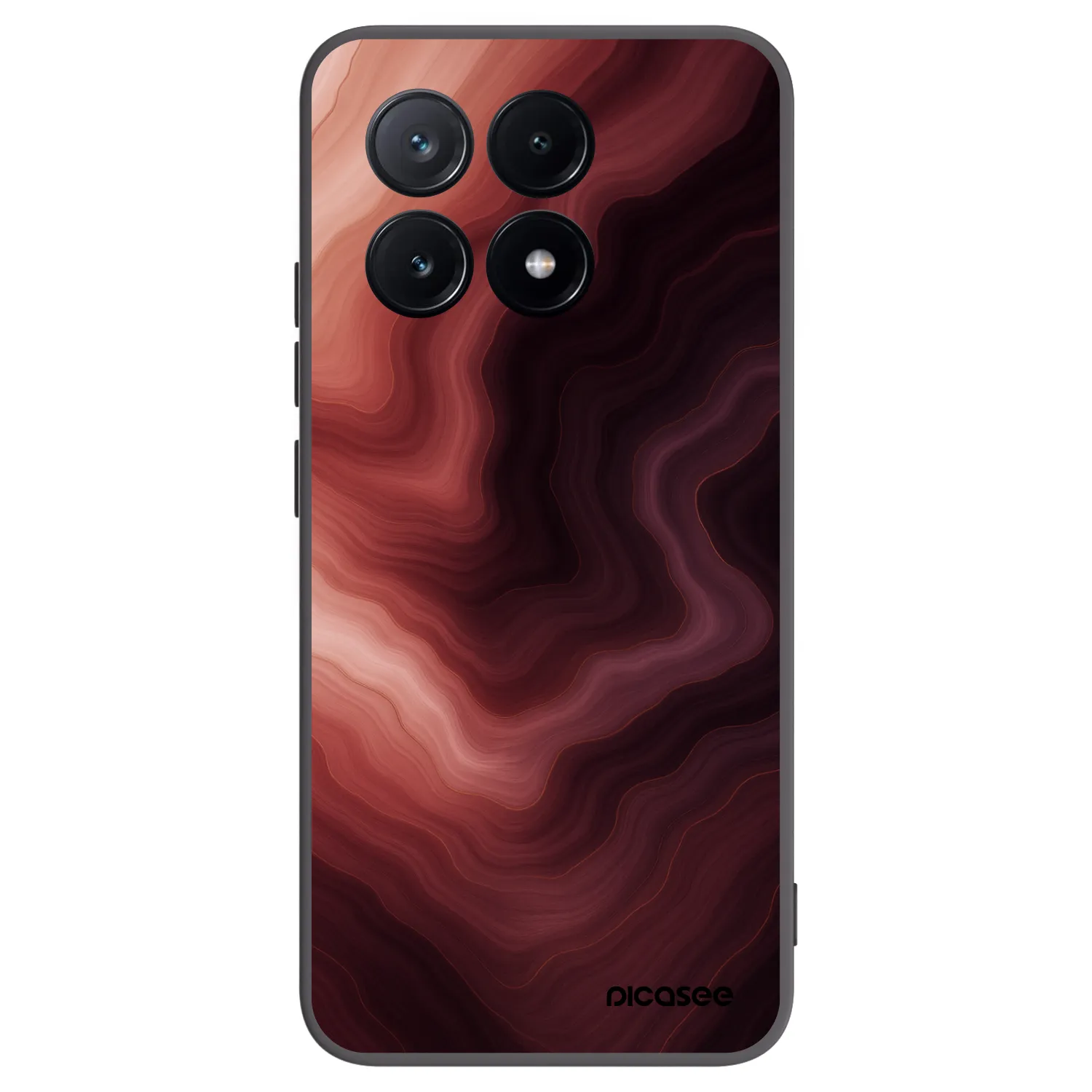 Picasee silikonski črni ovitek za Xiaomi Poco X6 Pro - Rouge