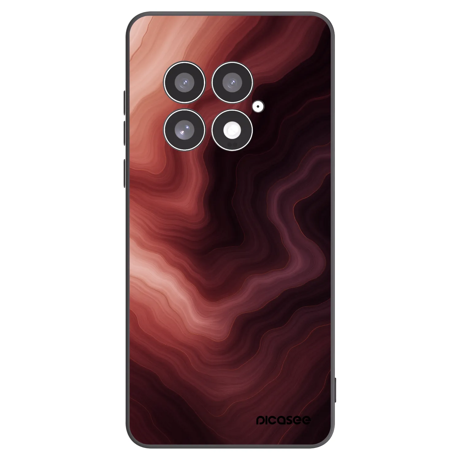 Picasee silikonski črni ovitek za OnePlus 13 5G - Rouge