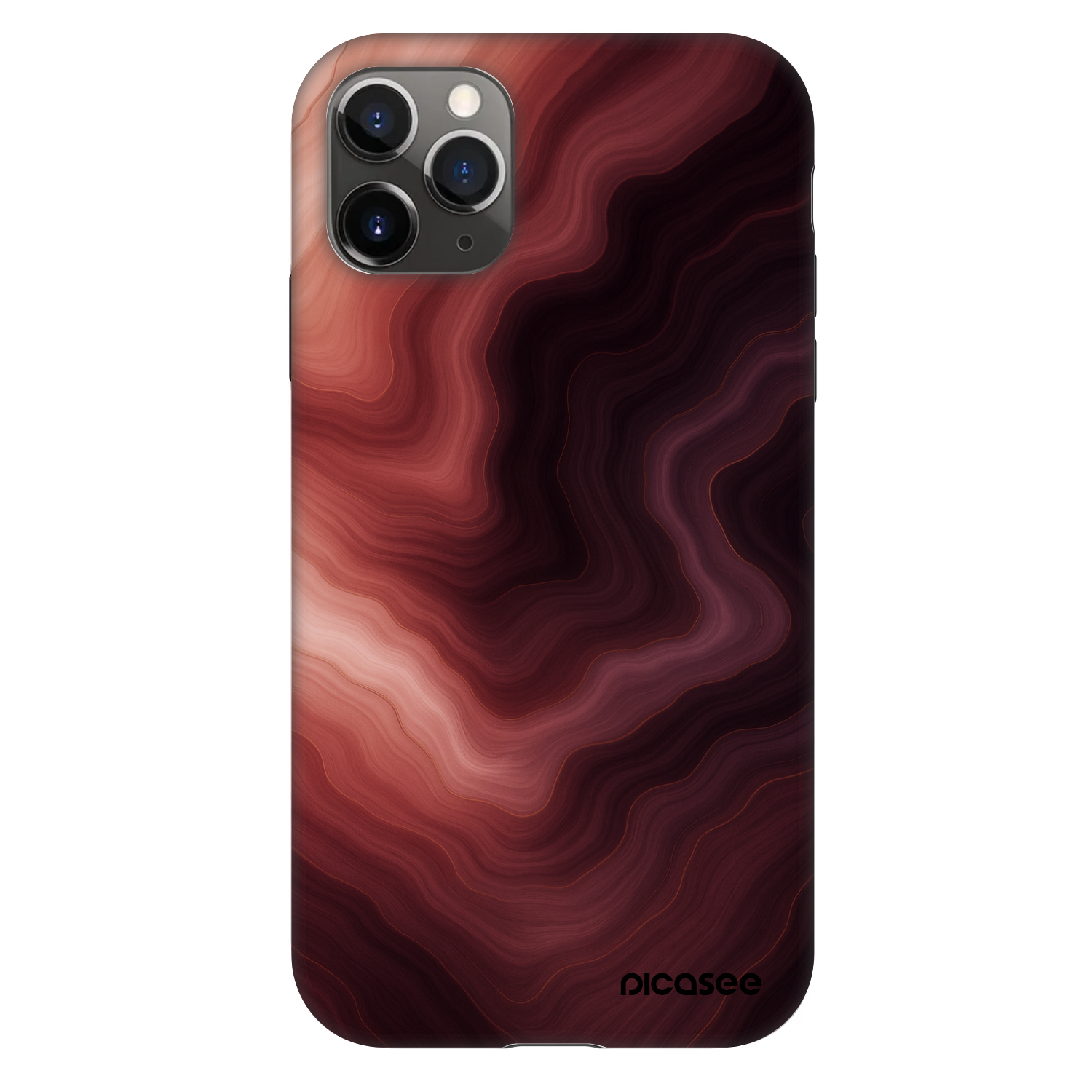 Picasee Fashion Case za Apple iPhone 11 Pro - Rouge