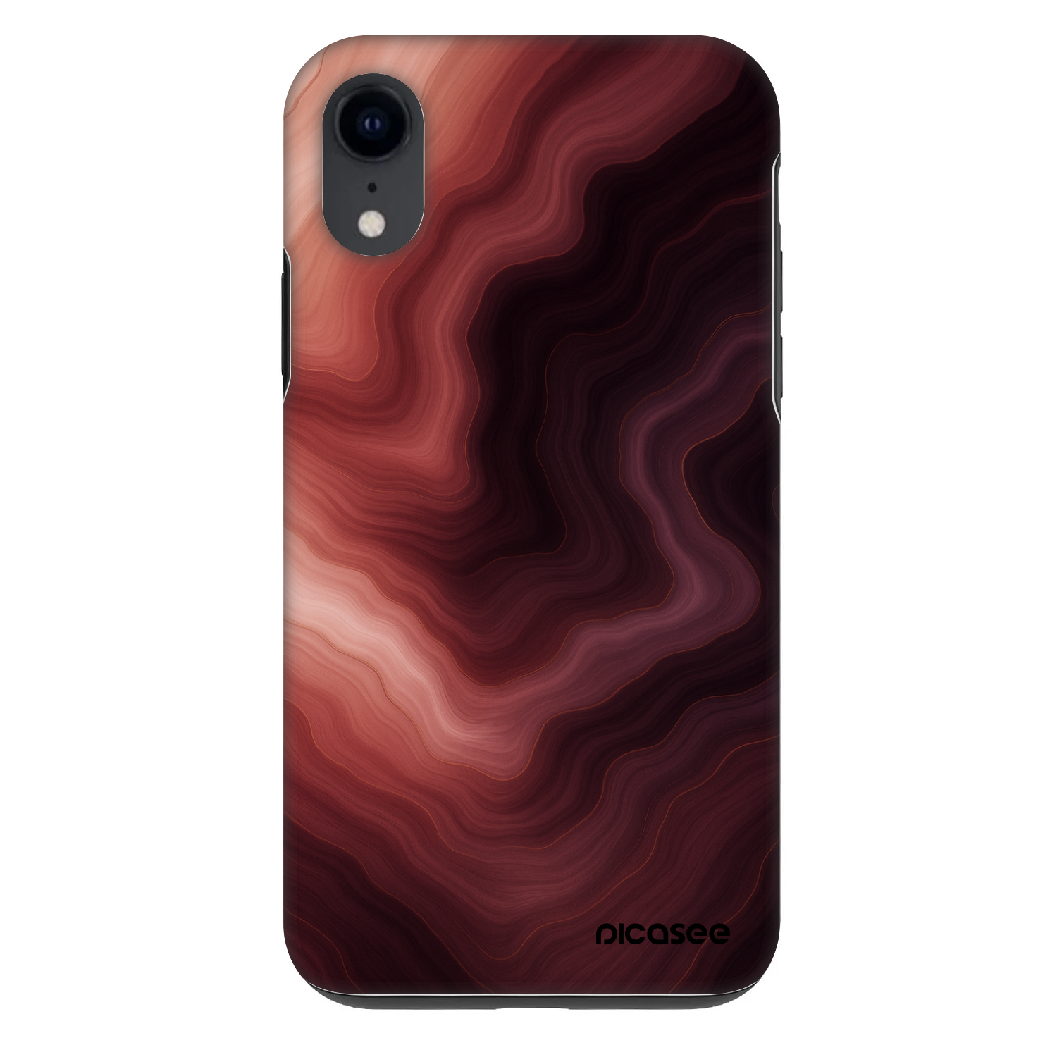 Picasee Fashion Case za Apple iPhone XR - Rouge