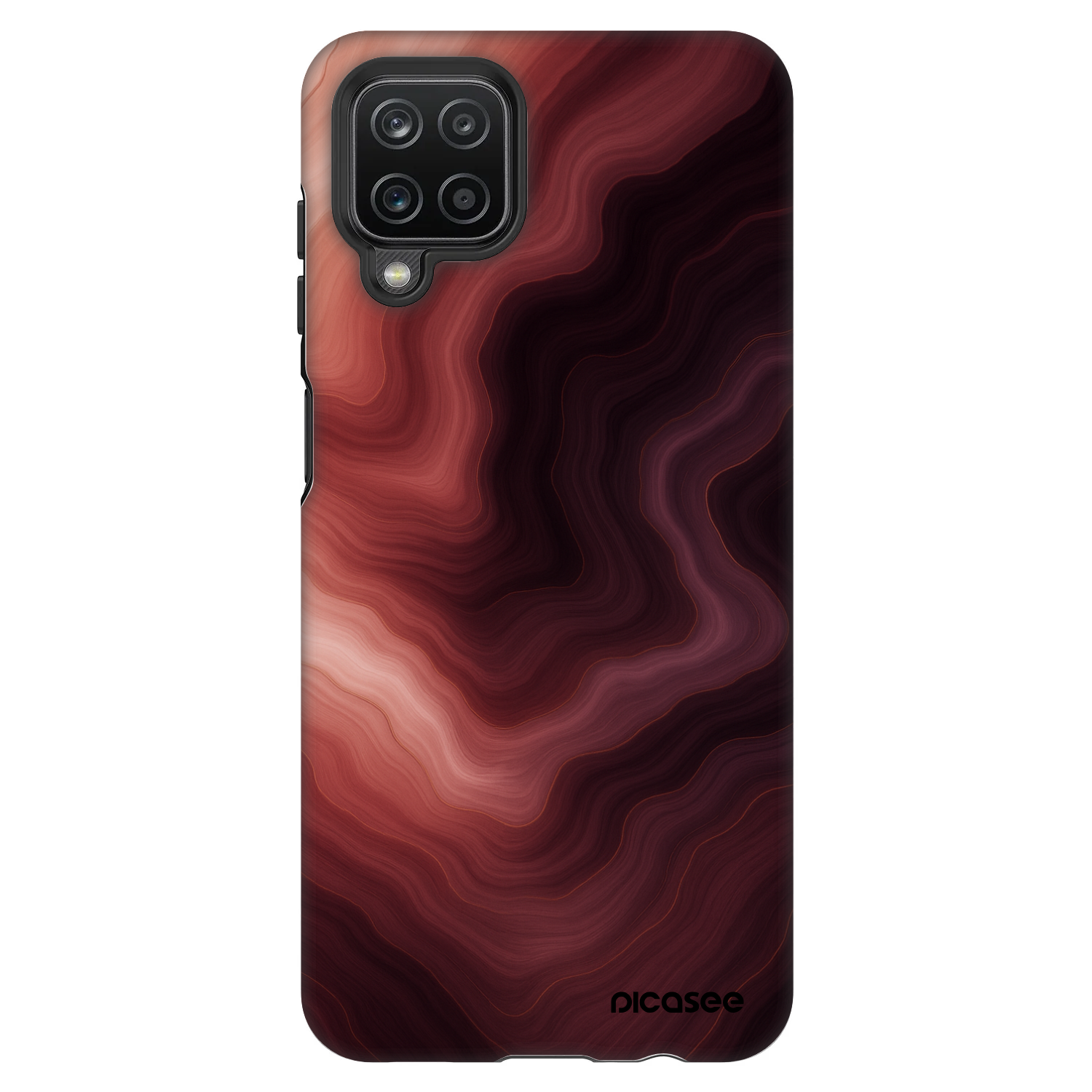 Picasee Fashion Case za Samsung Galaxy A12 A125F - Rouge