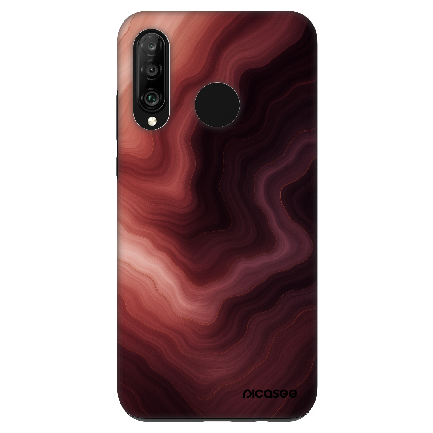 Picasee Fashion Case za Huawei P30 Lite - Rouge