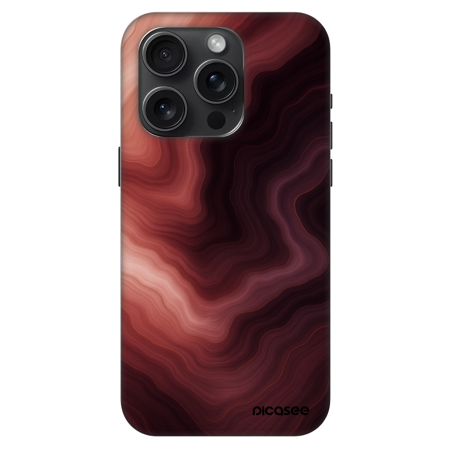 Picasee Fashion Case MagSafe za Apple iPhone 15 Pro - Rouge