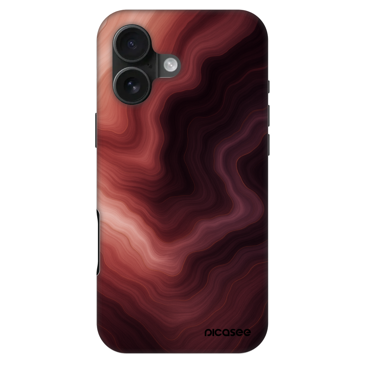 Picasee Fashion Case MagSafe za Apple iPhone 16 - Rouge