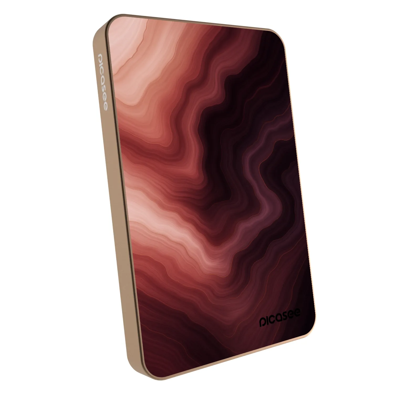 Picasee Prenosna baterija z MagSafe 5 000 mAh Zlati - Rouge