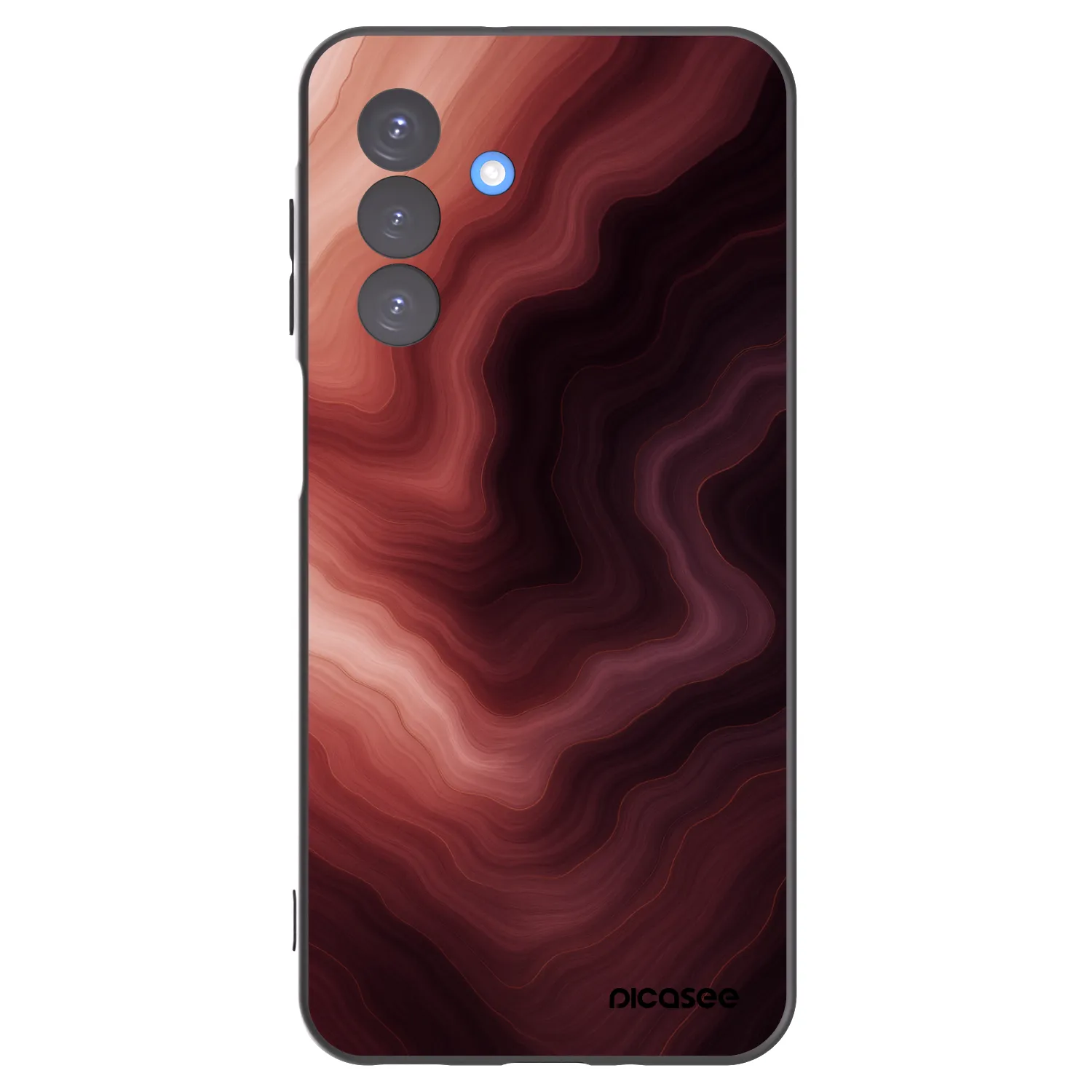 Picasee silikonski črni ovitek za Samsung Galaxy A17 5G - Rouge