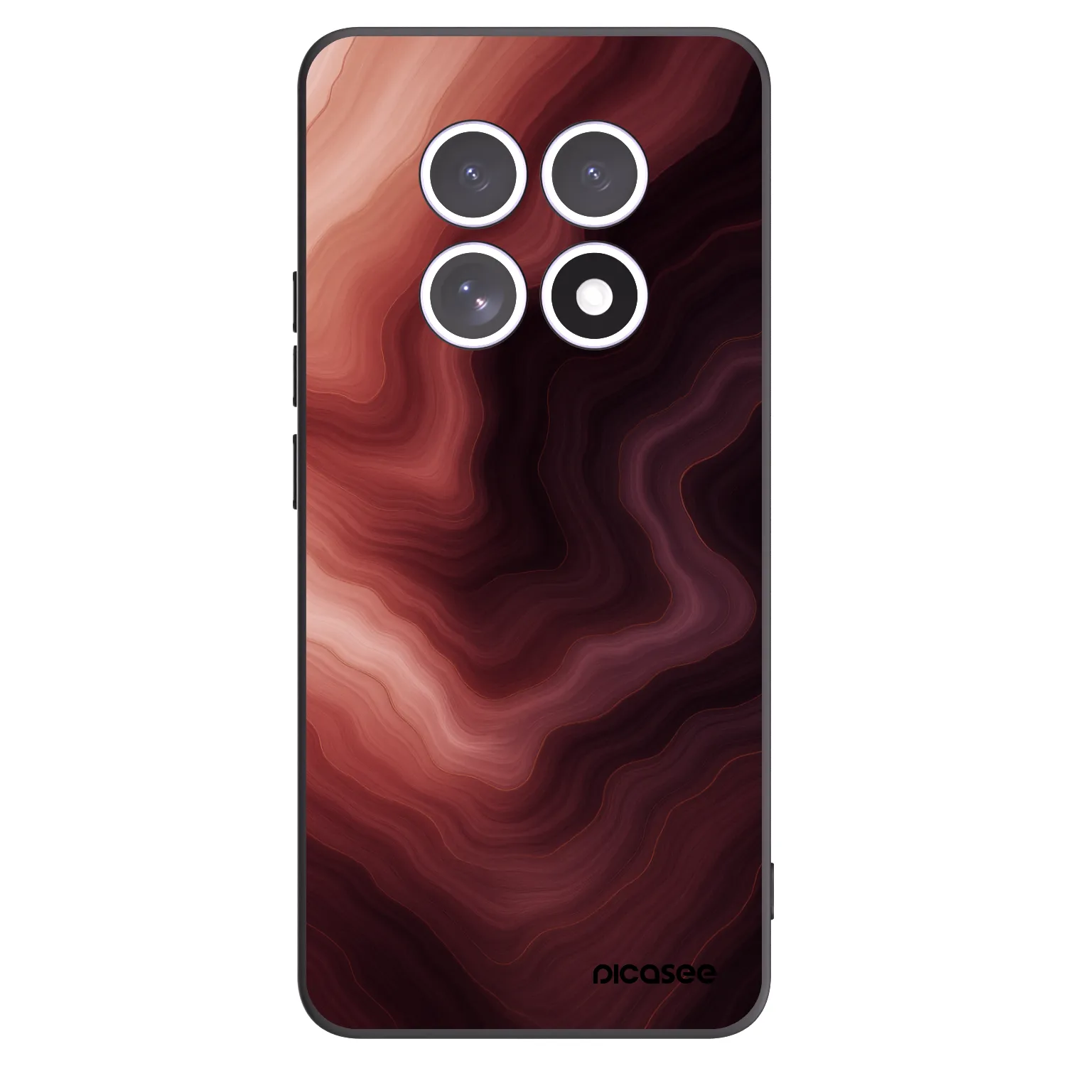 Picasee silikonski črni ovitek za Xiaomi Redmi Note 15 - Rouge