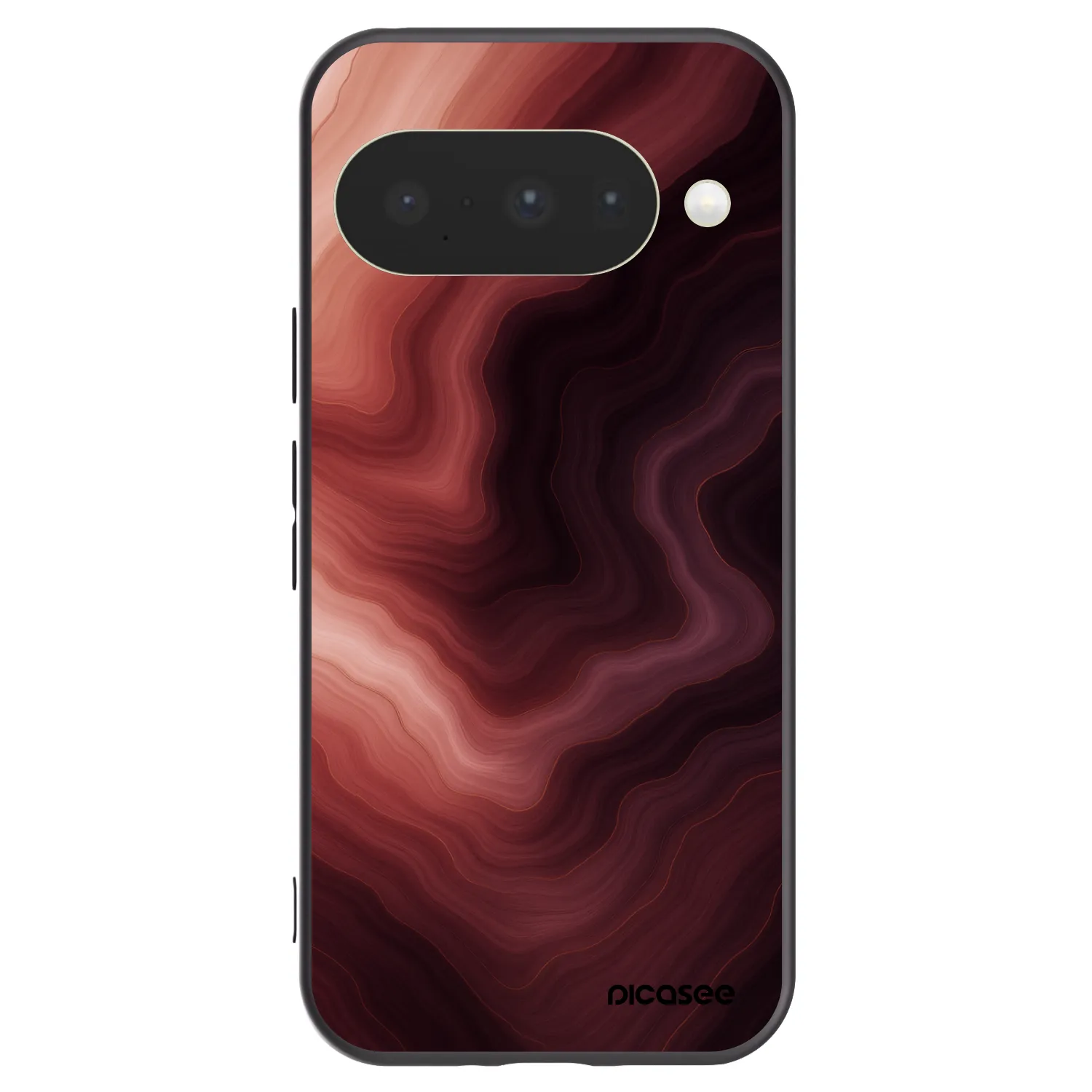 Picasee silikonski črni ovitek za Google Pixel 10 - Rouge