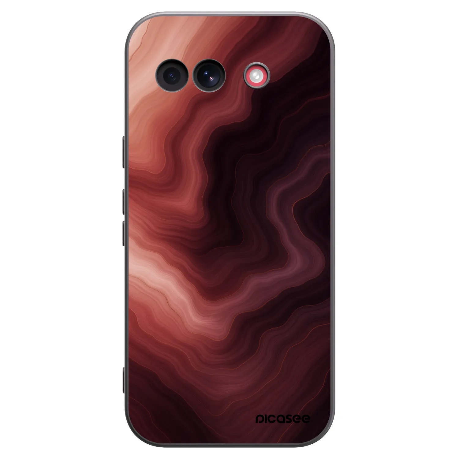 Picasee silikonski črni ovitek za Google Pixel 10a - Rouge