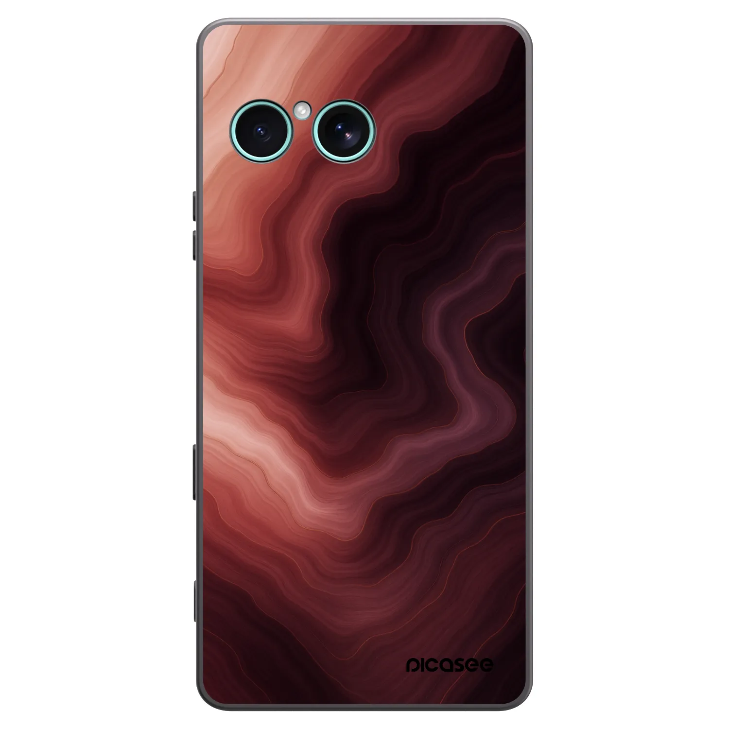 Picasee silikonski črni ovitek za Sony Xperia 10 VII - Rouge