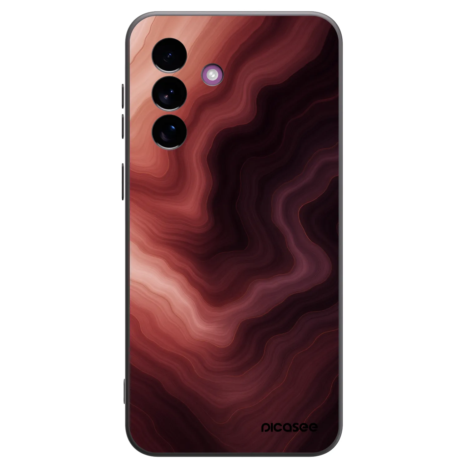 Picasee silikonski črni ovitek za Samsung Galaxy A37 - Rouge