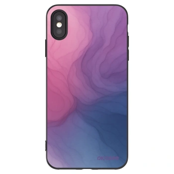 Picasee silikonski črni ovitek za Apple iPhone XS Max - Silk