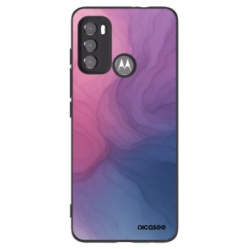 Picasee silikonski črni ovitek za Motorola Moto G60 - Silk