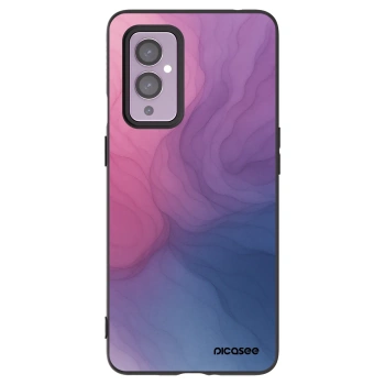Picasee silikonski črni ovitek za OnePlus 9 - Silk