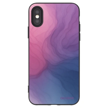 Picasee silikonski črni ovitek za Apple iPhone X/XS - Silk