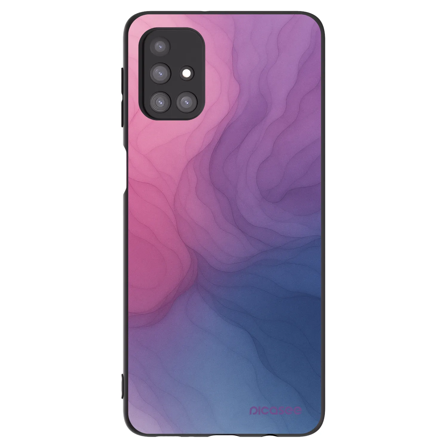Picasee silikonski črni ovitek za Samsung Galaxy M31s - Silk