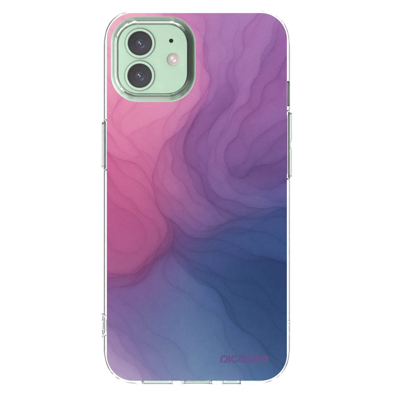 Picasee silikonski prozorni ovitek za Apple iPhone 12 Pro - Silk