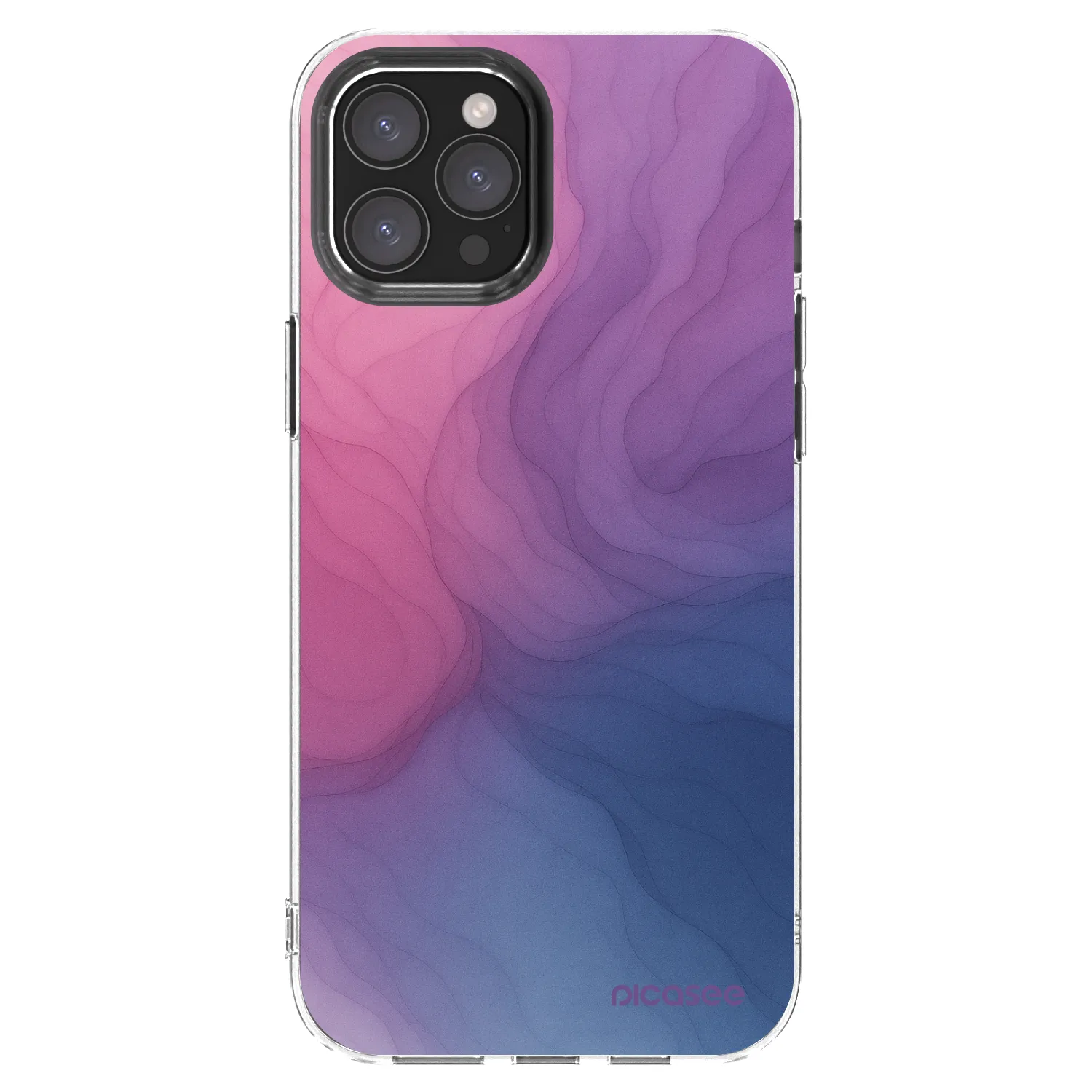Picasee silikonski prozorni ovitek za Apple iPhone 12 Pro Max - Silk