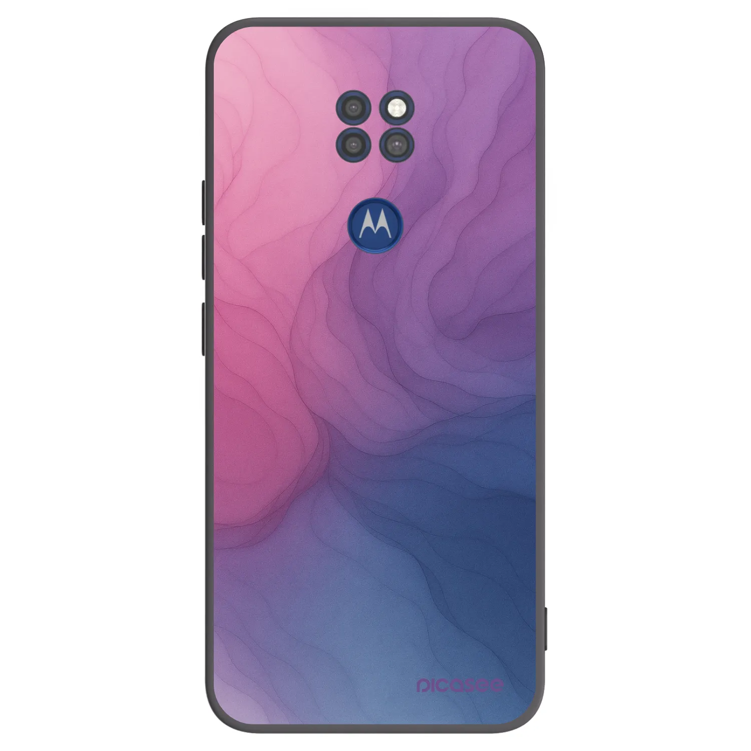 Picasee silikonski črni ovitek za Motorola Moto G9 Play - Silk