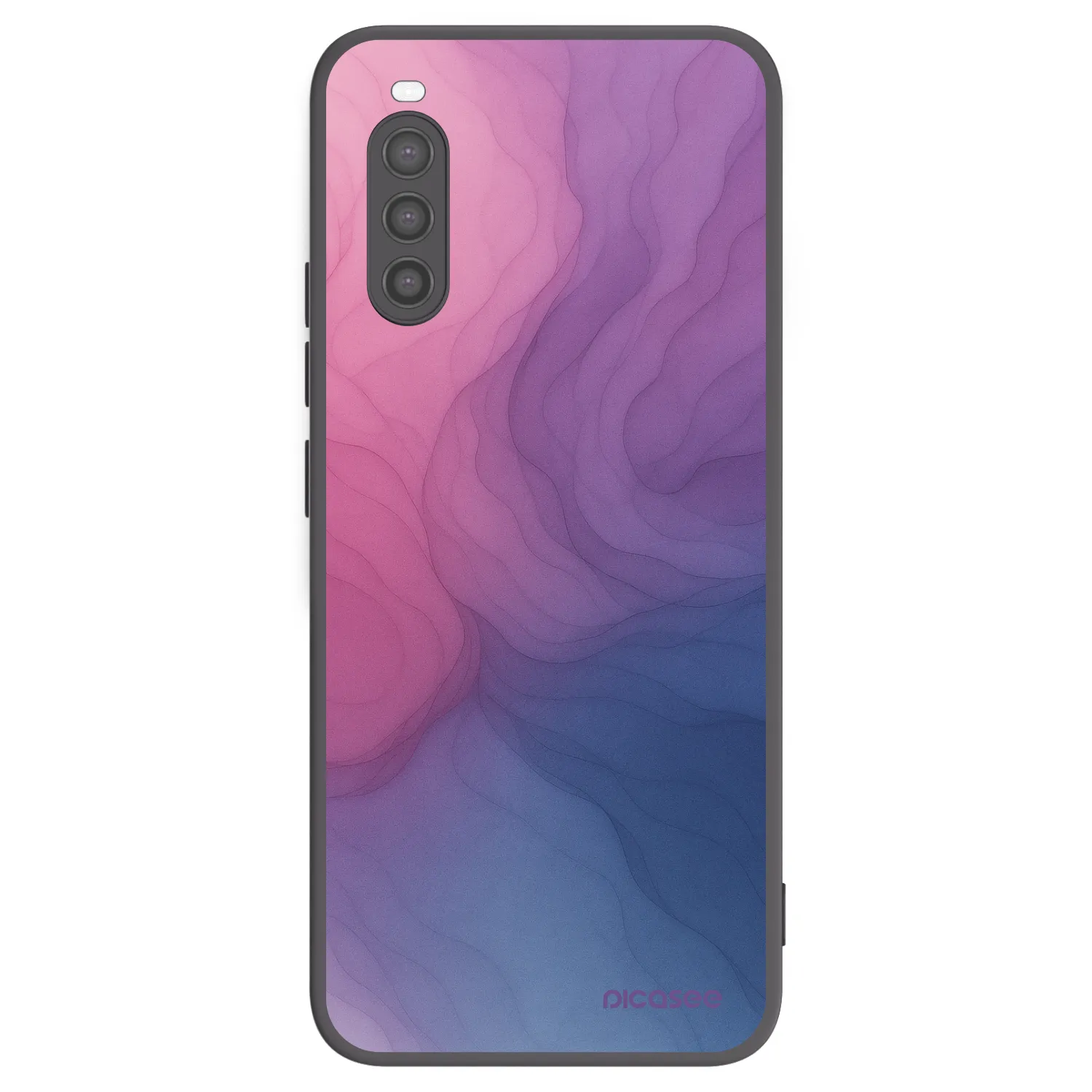 Picasee silikonski črni ovitek za Sony Xperia 10 II - Silk