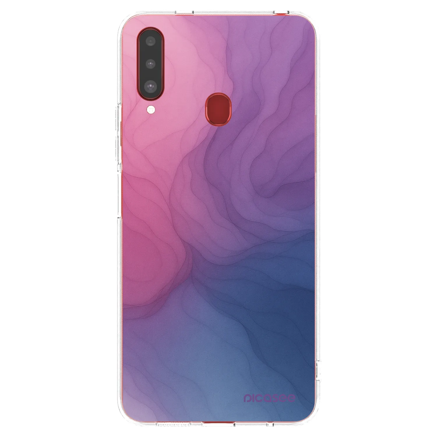 Picasee silikonski prozorni ovitek za Samsung Galaxy A20s - Silk