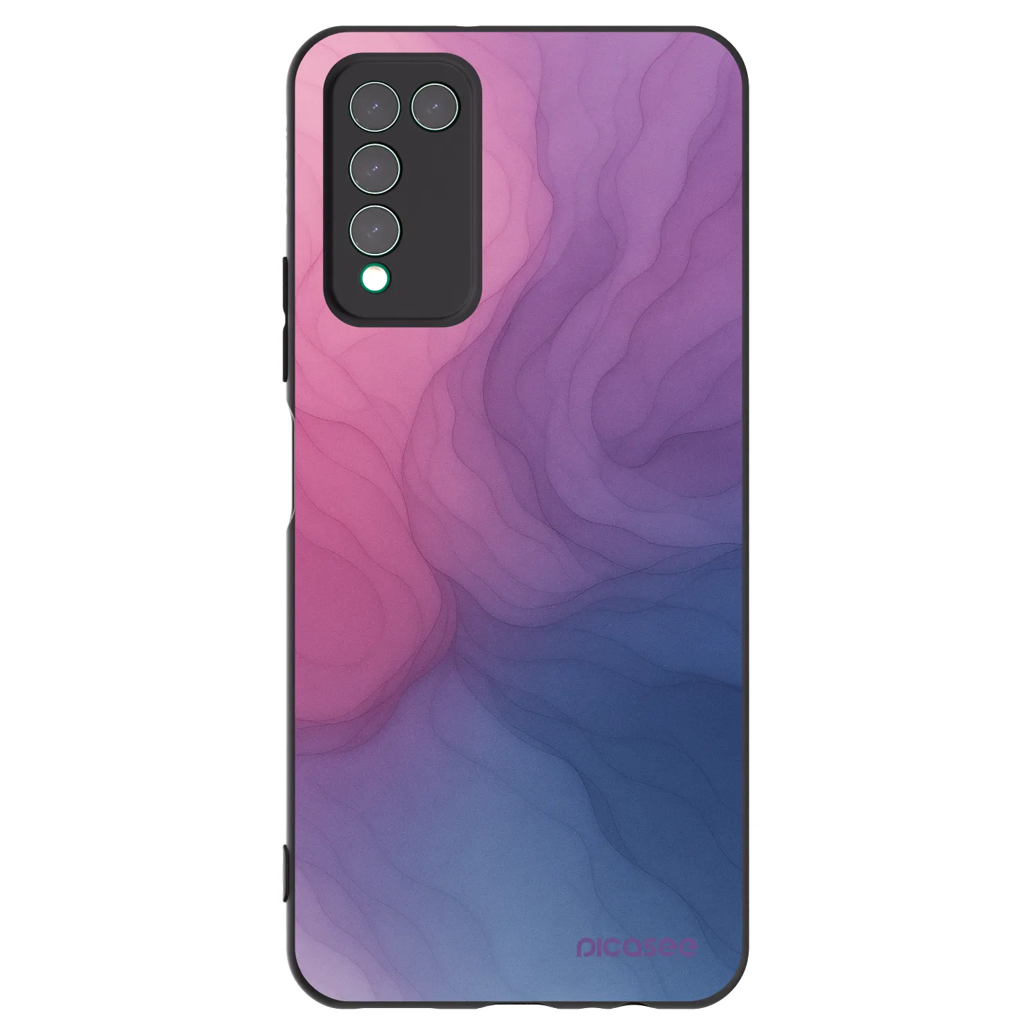 Picasee silikonski črni ovitek za Honor 10X Lite - Silk