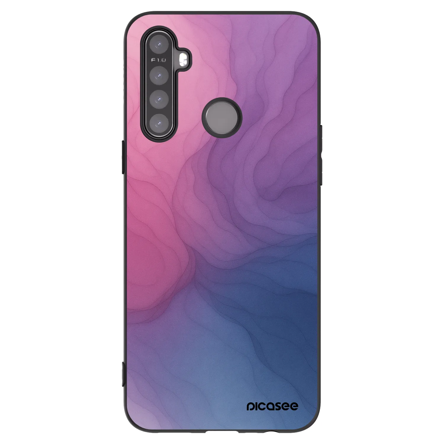 Picasee silikonski črni ovitek za Realme 6i - Silk