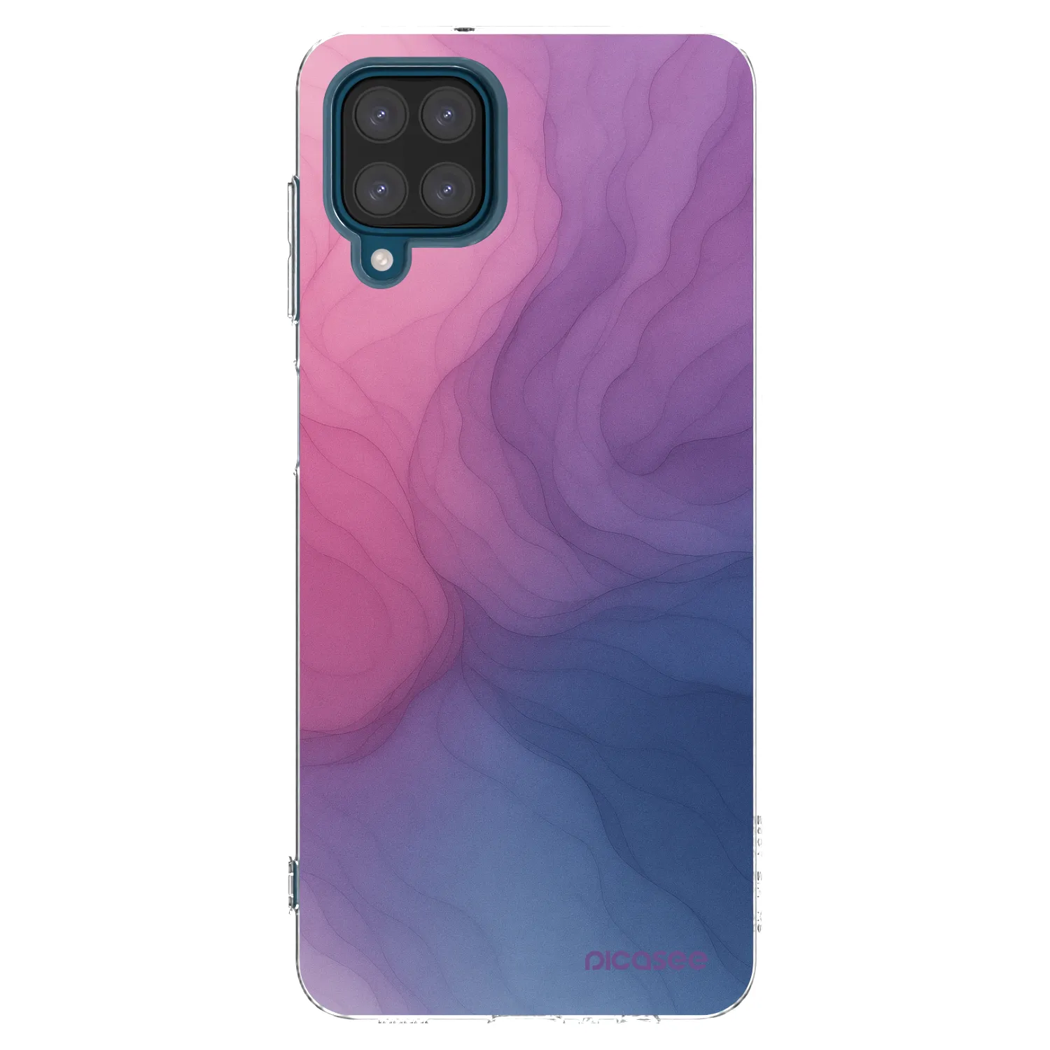 Picasee silikonski prozorni ovitek za Samsung Galaxy A12 A125F - Silk