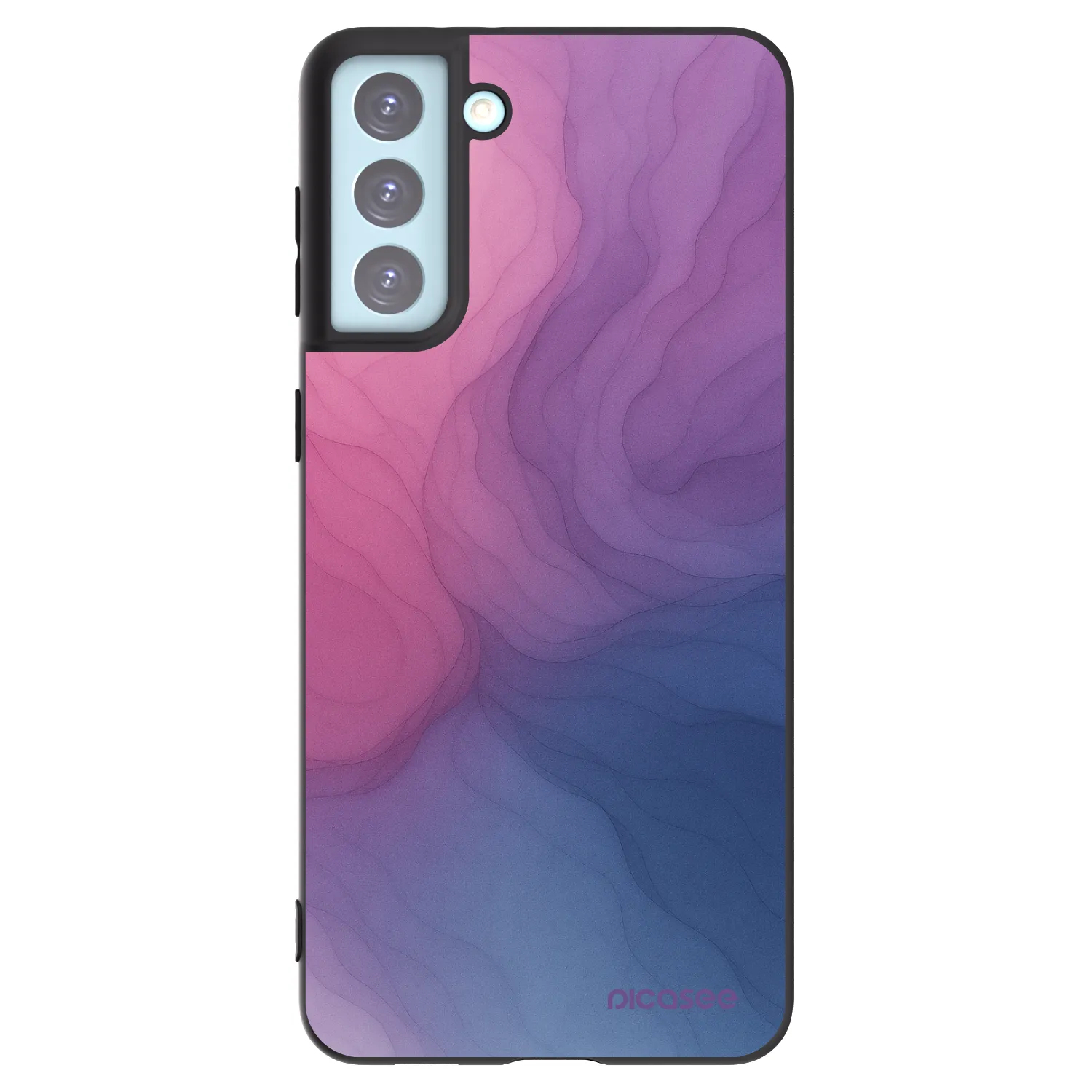 Picasee silikonski črni ovitek za Samsung Galaxy S21+ 5G G996F - Silk