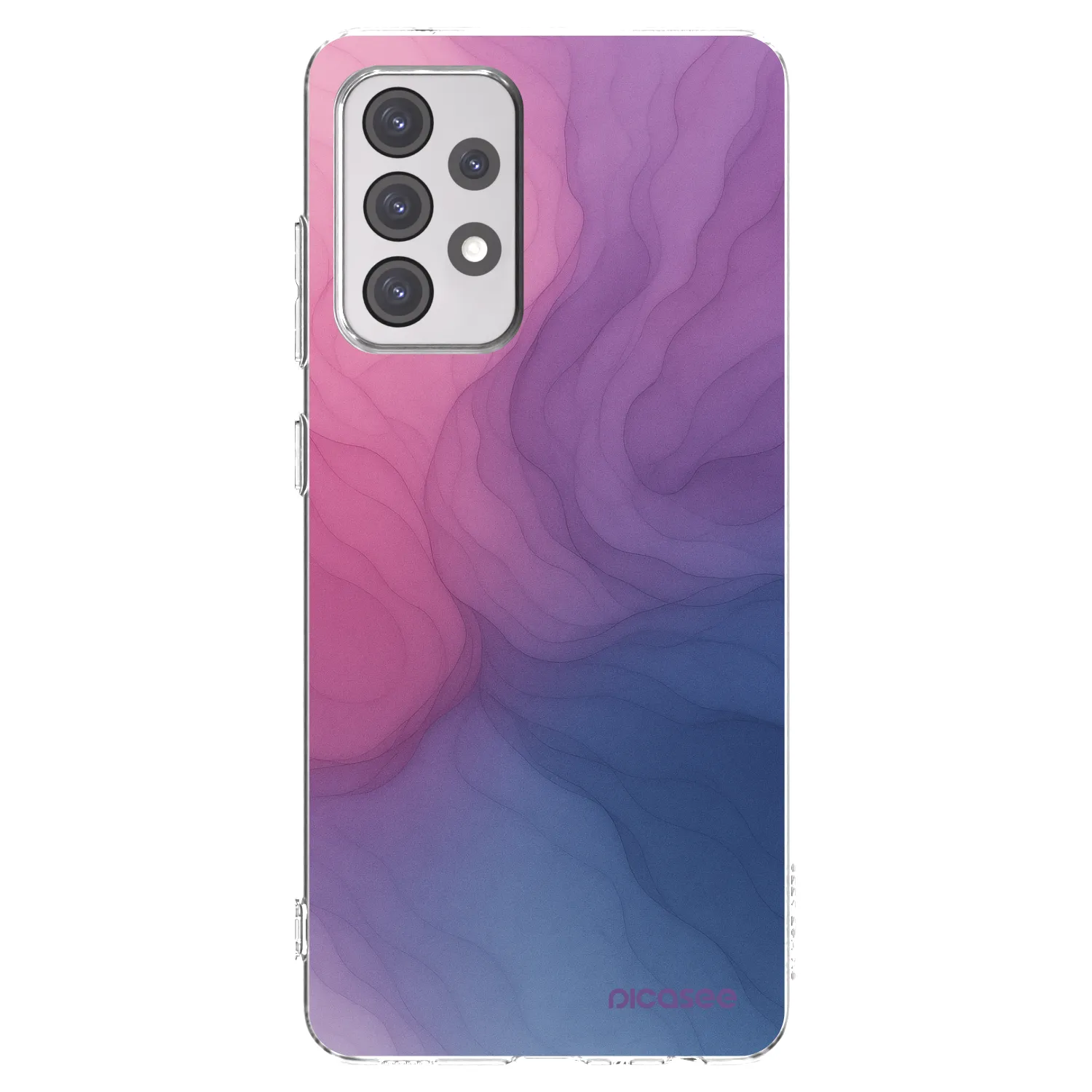 Picasee silikonski prozorni ovitek za Samsung Galaxy A52 5G A525F - Silk