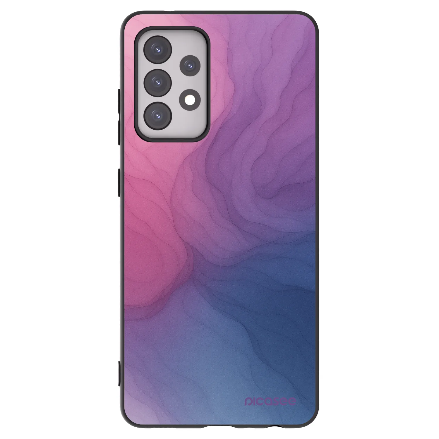 Picasee silikonski črni ovitek za Samsung Galaxy A52 5G A525F - Silk