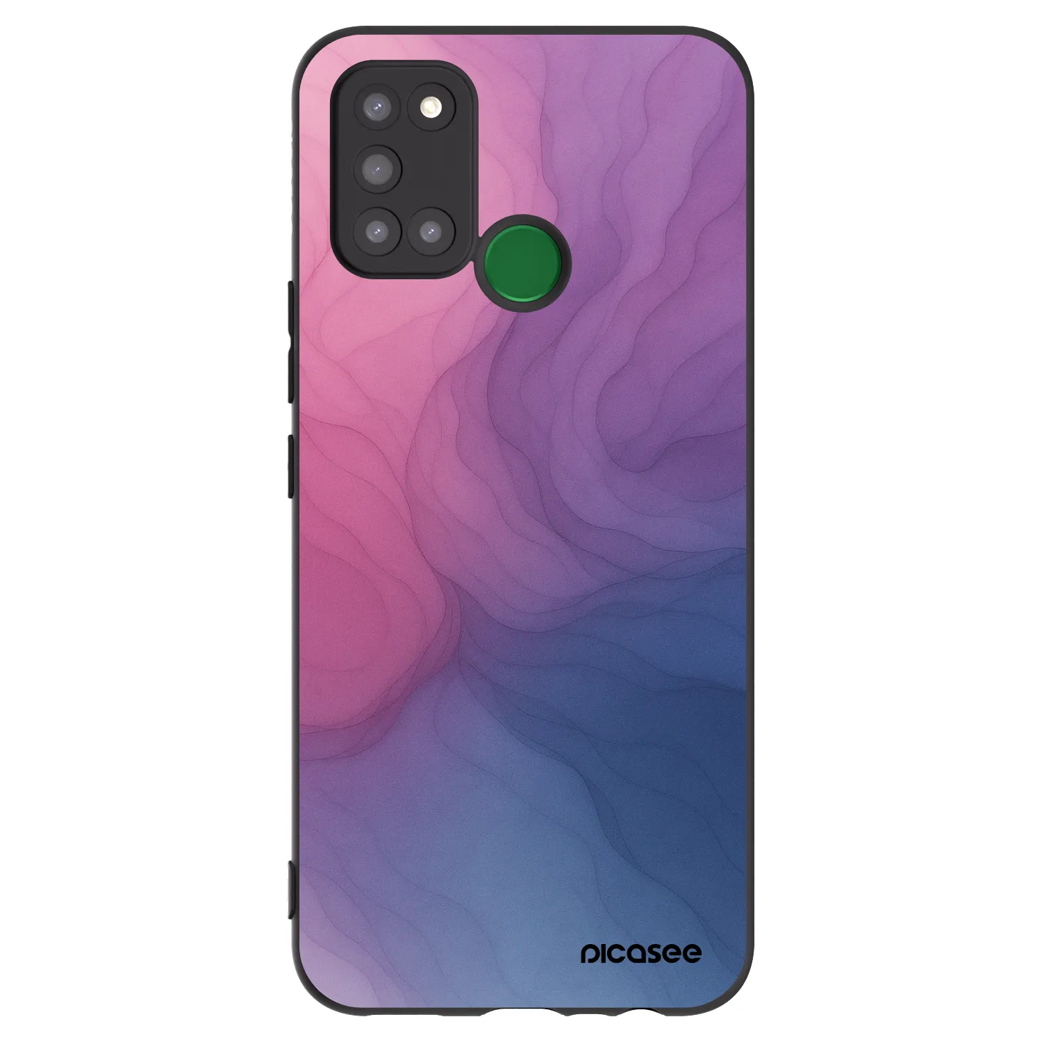 Picasee silikonski črni ovitek za Realme 7i - Silk