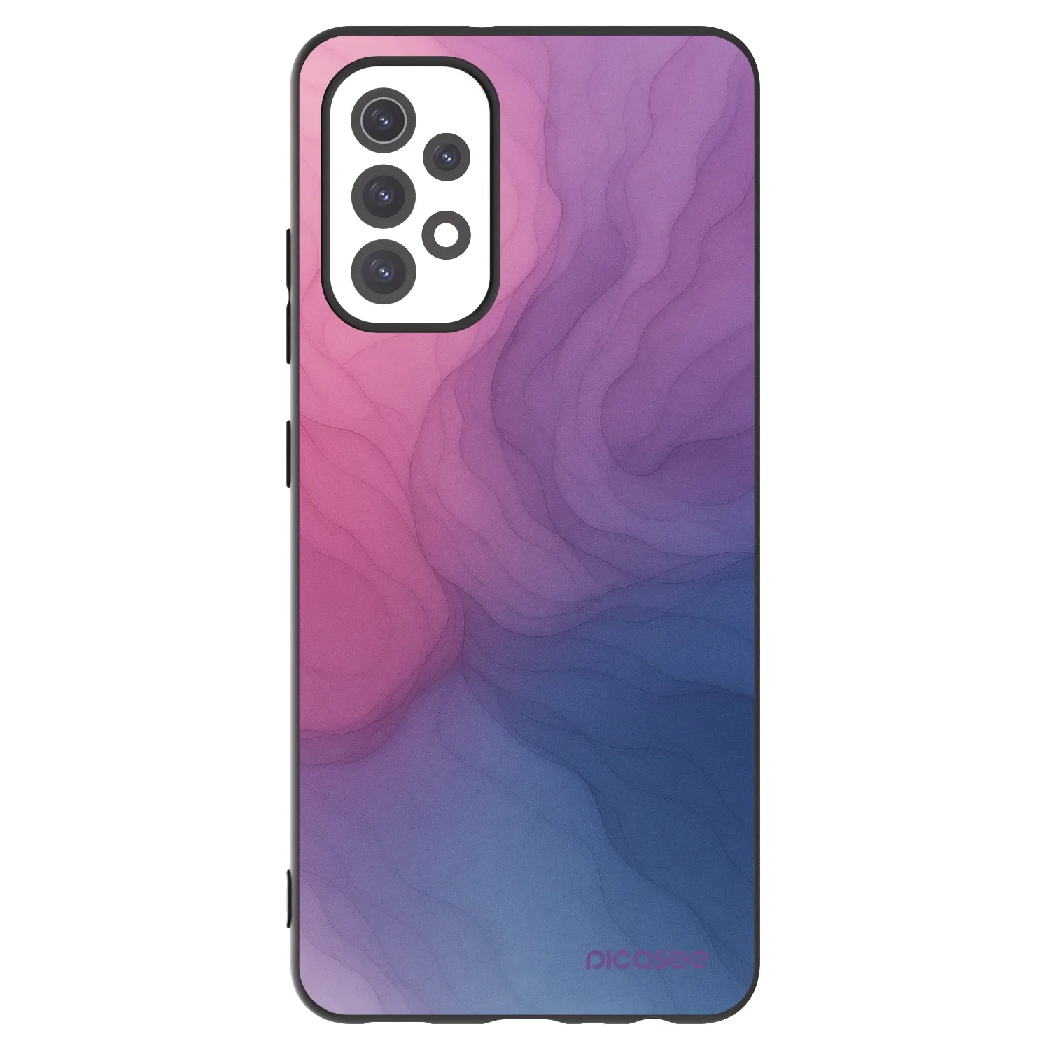 Picasee silikonski črni ovitek za Samsung Galaxy A32 5G A326B - Silk