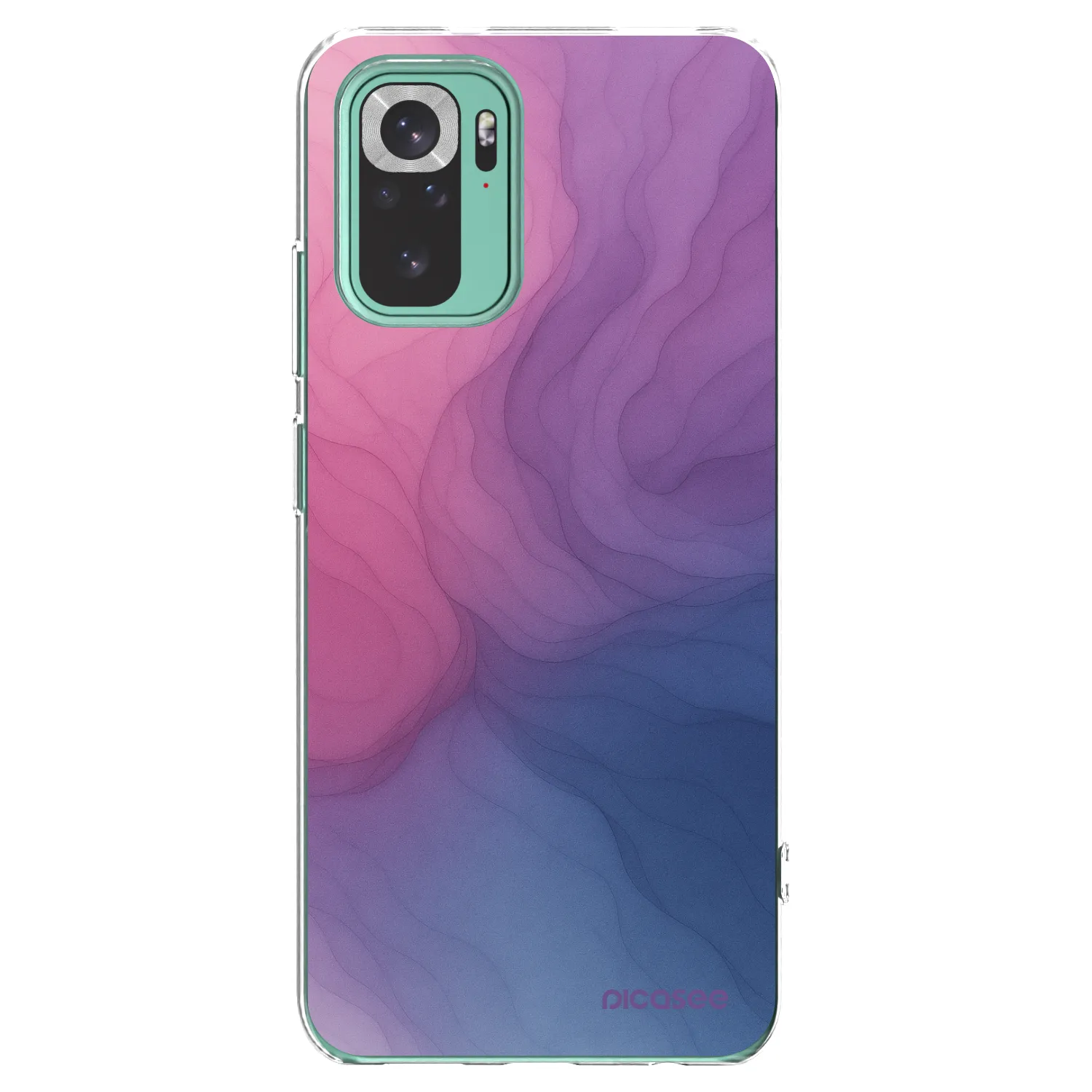 Picasee silikonski prozorni ovitek za Xiaomi Redmi Note 10 Pro - Silk
