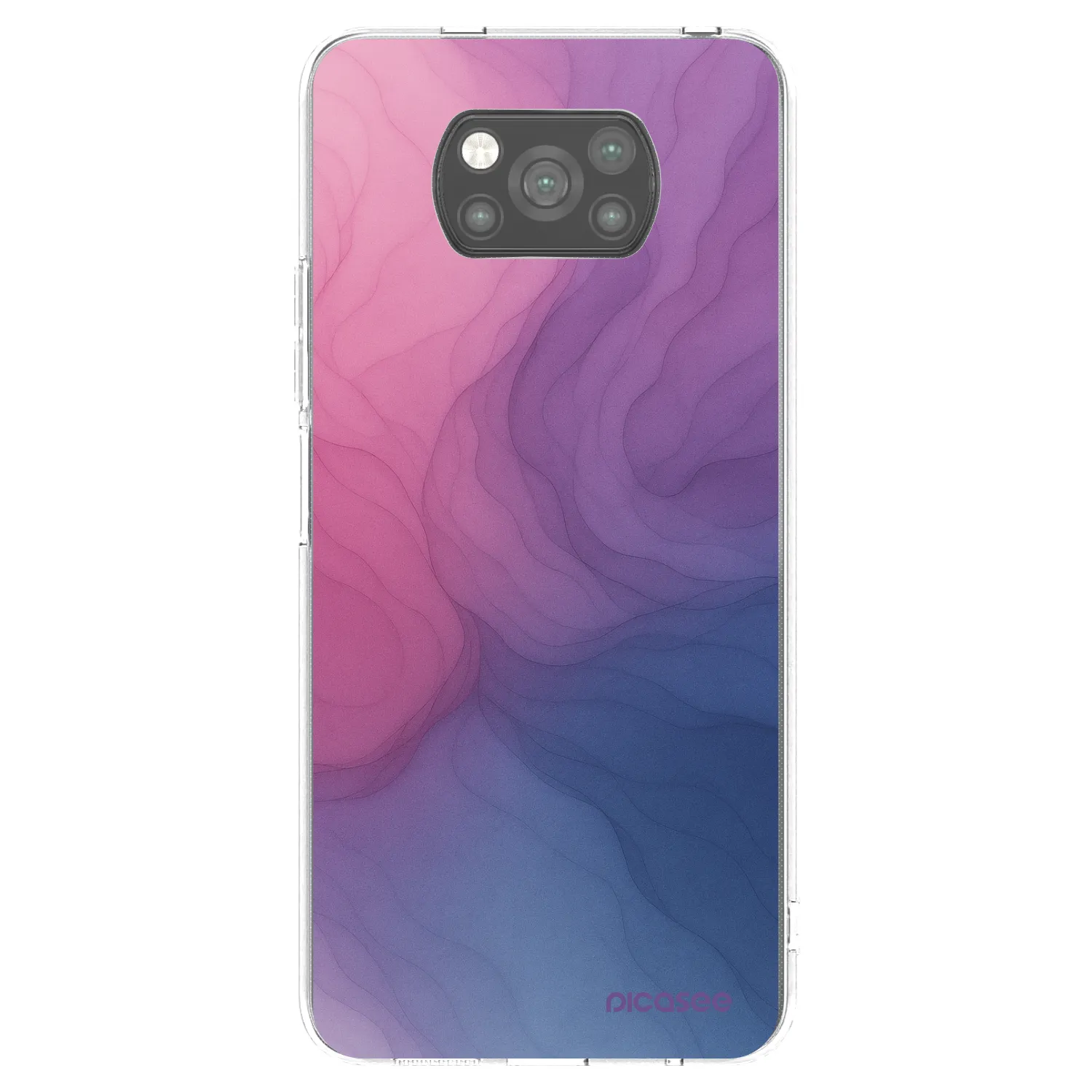 Picasee silikonski črni ovitek za Xiaomi Poco X3 Pro - Silk
