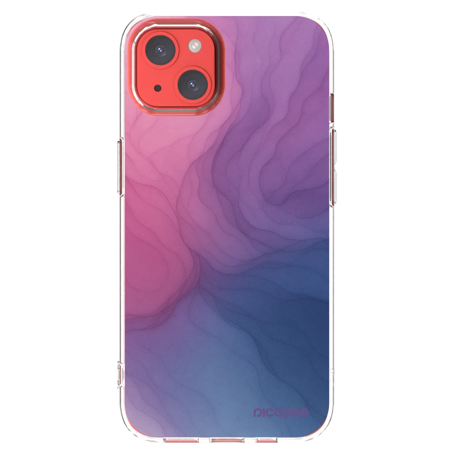 Picasee silikonski prozorni ovitek za Apple iPhone 13 - Silk