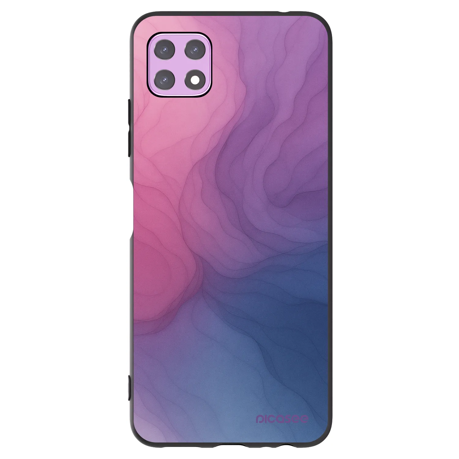 Picasee silikonski črni ovitek za Samsung Galaxy A22 A226B 5G - Silk