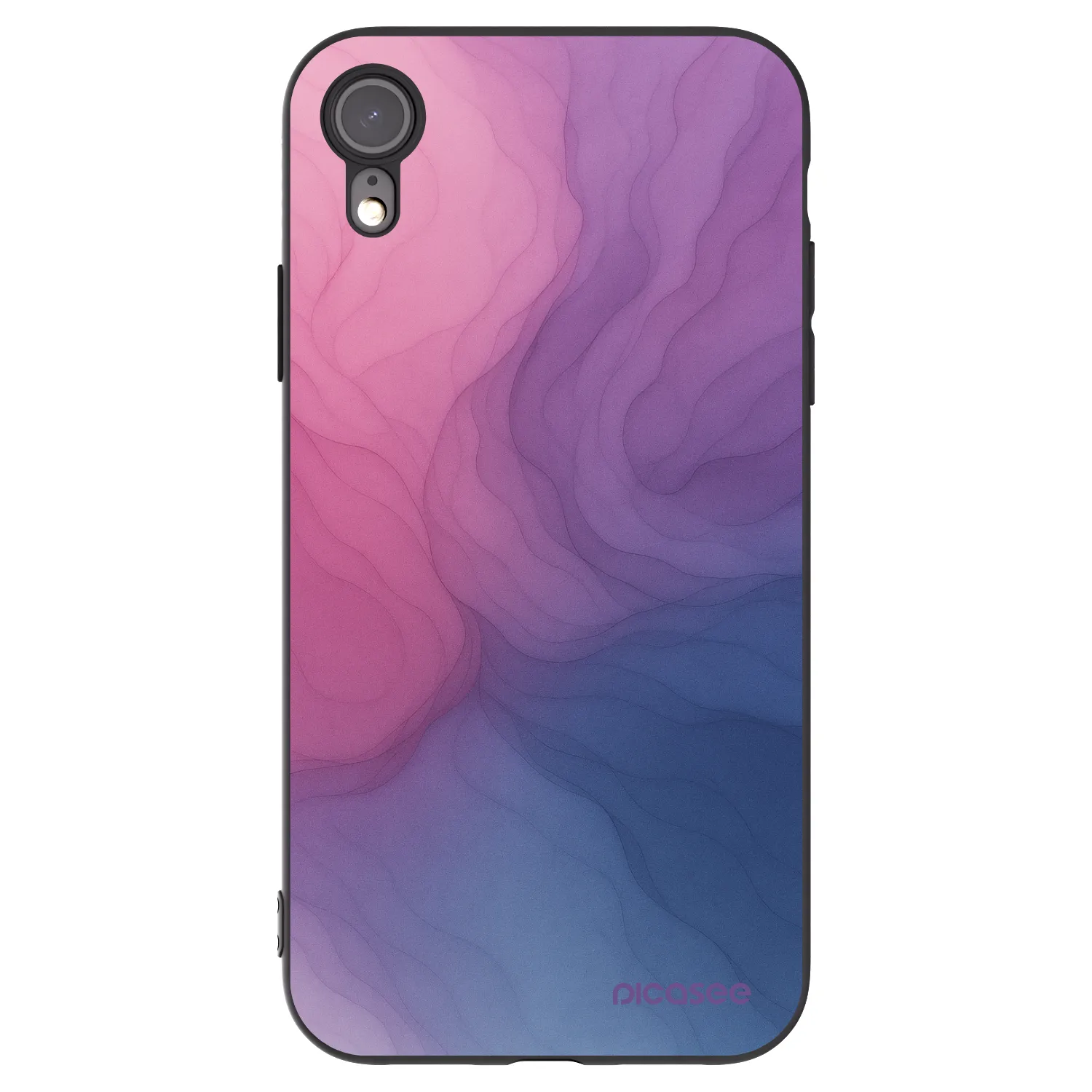 Picasee silikonski črni ovitek za Apple iPhone XR - Silk