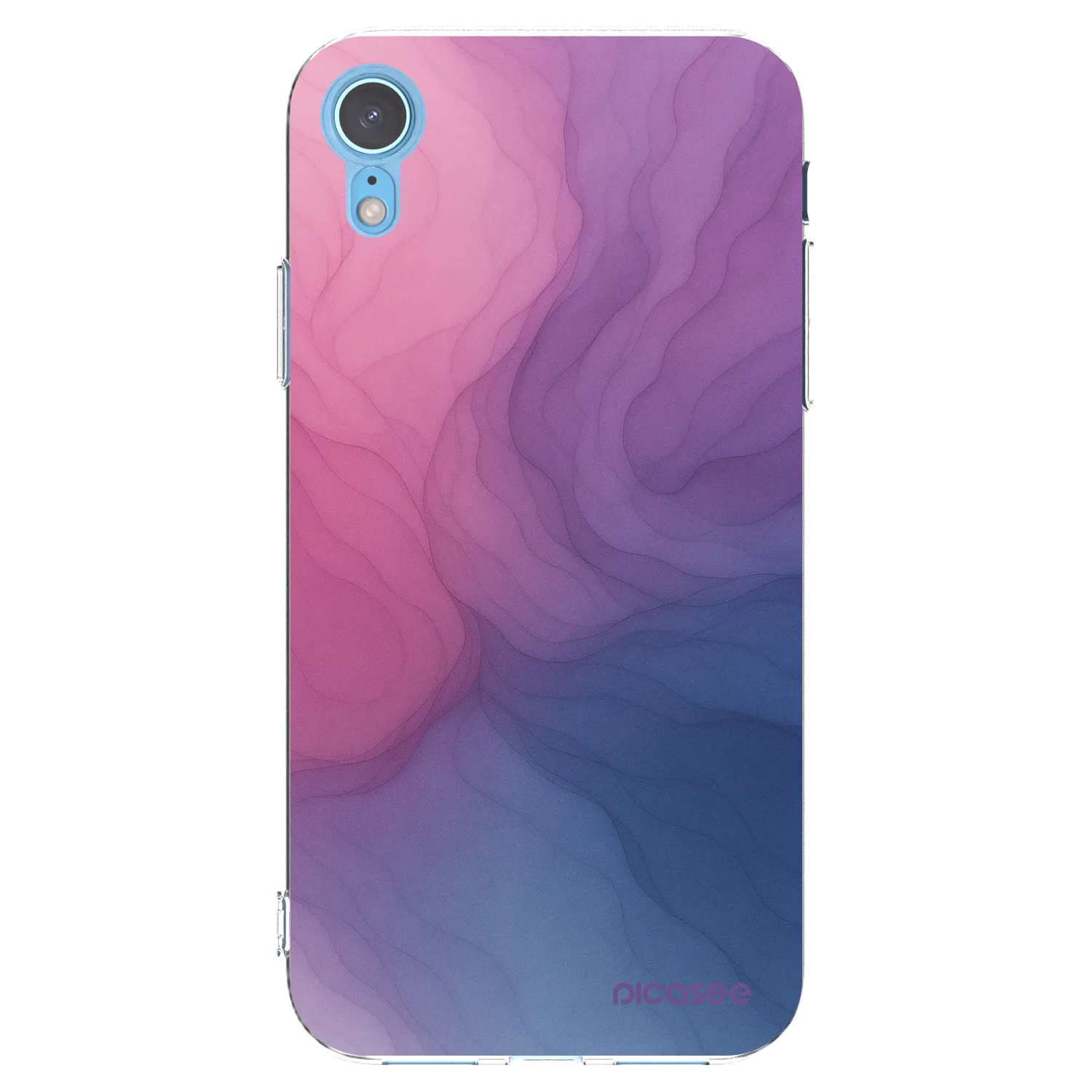 Picasee silikonski prozorni ovitek za Apple iPhone XR - Silk