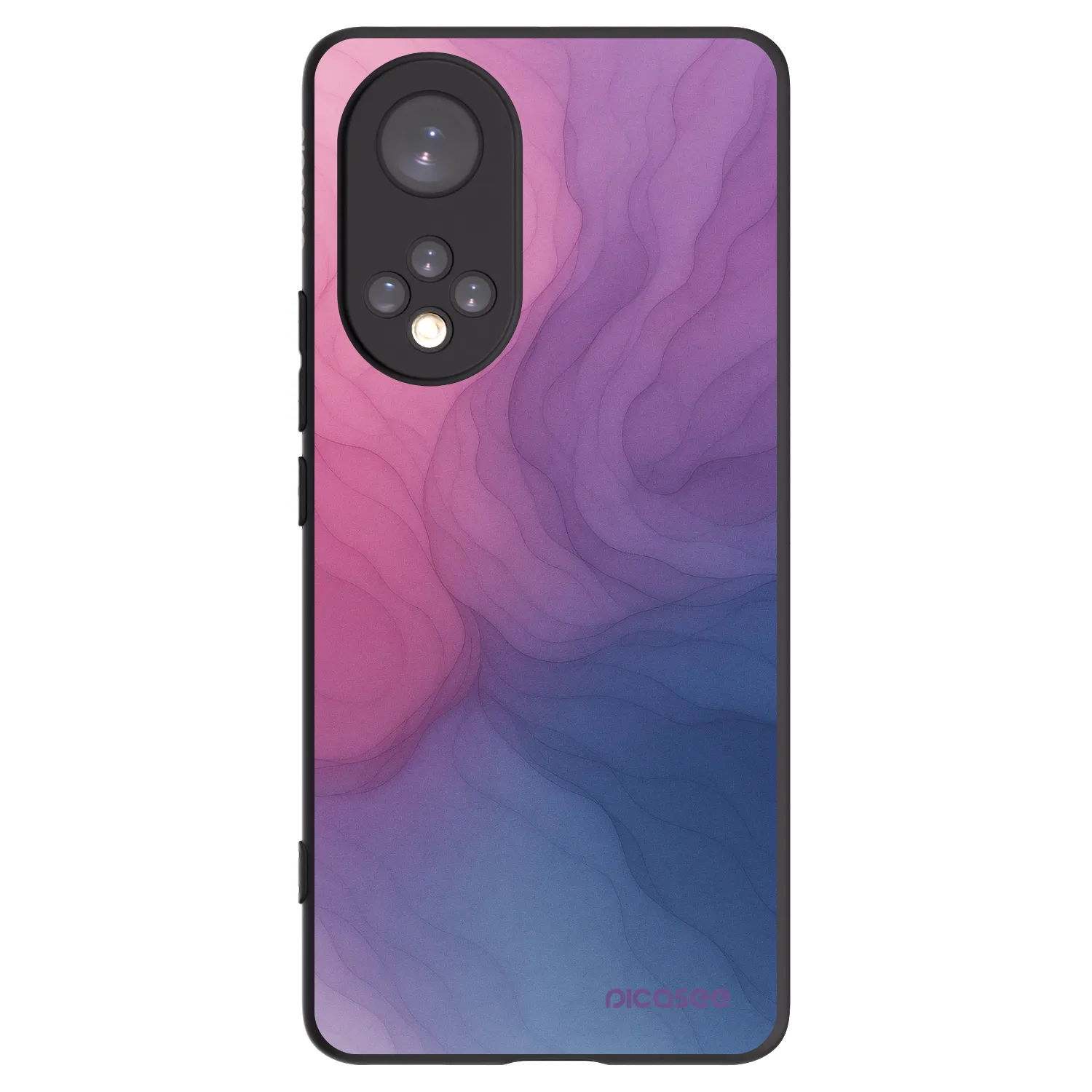 Picasee silikonski črni ovitek za Huawei Nova 9 - Silk