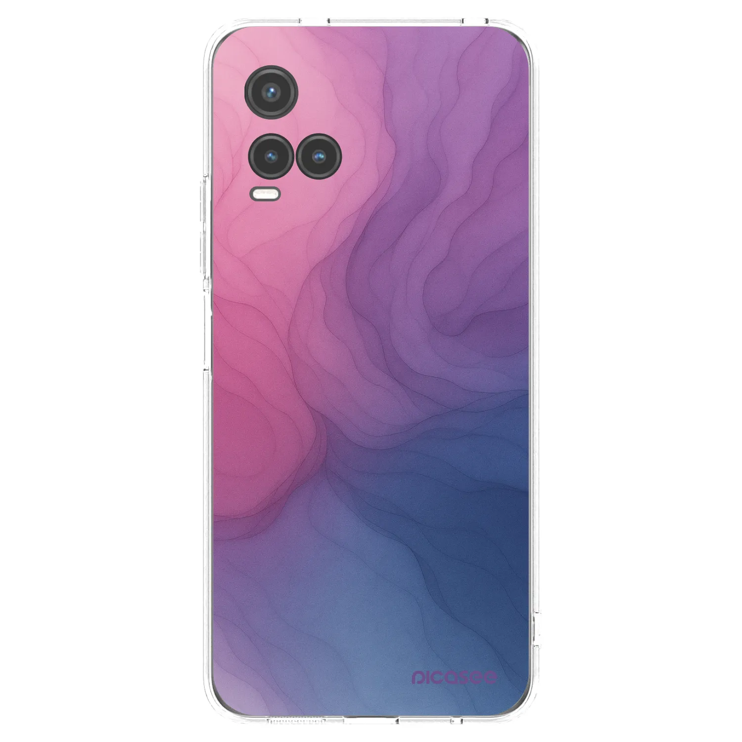 Picasee silikonski prozorni ovitek za Vivo Y33s - Silk