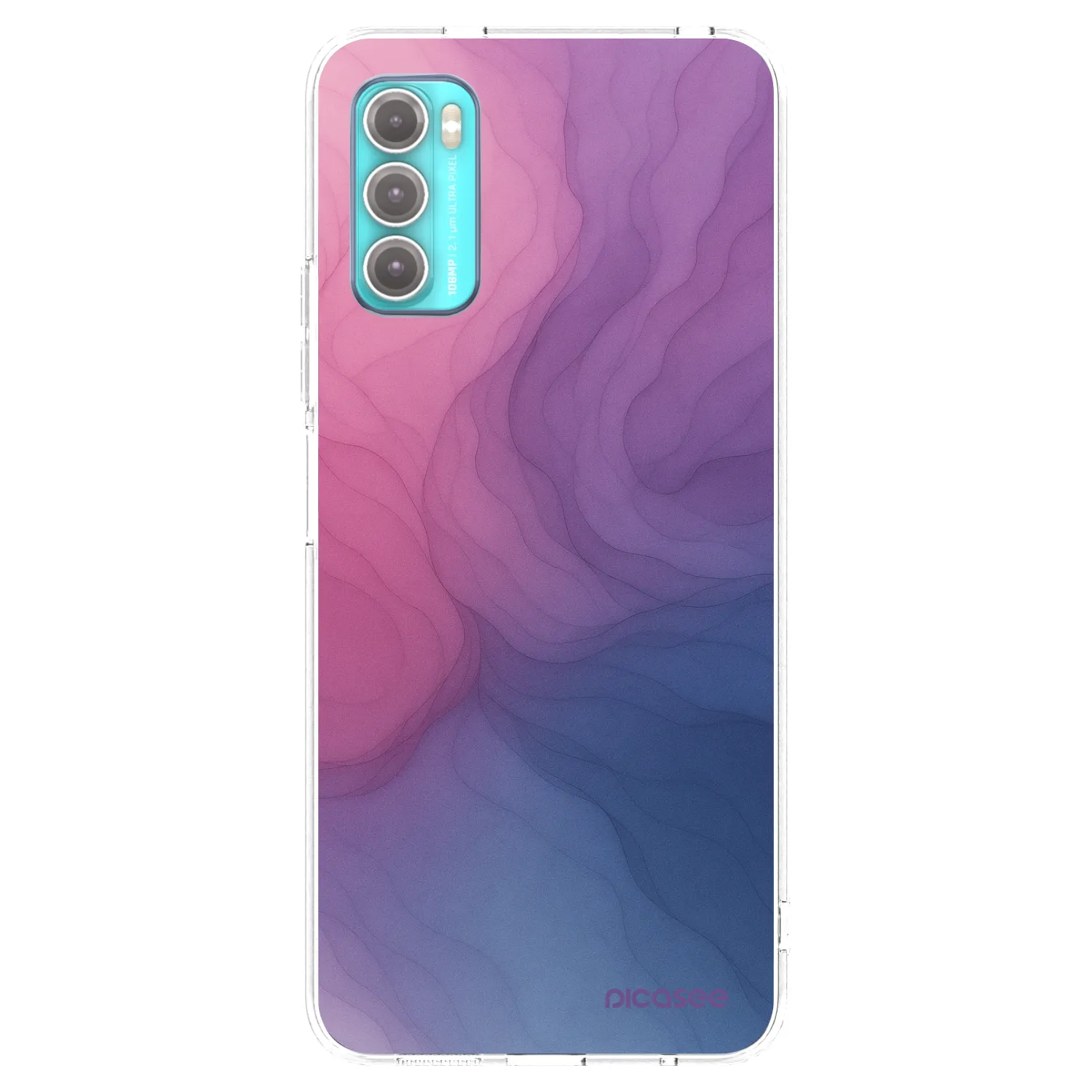 Picasee silikonski prozorni ovitek za Motorola Moto G60 - Silk