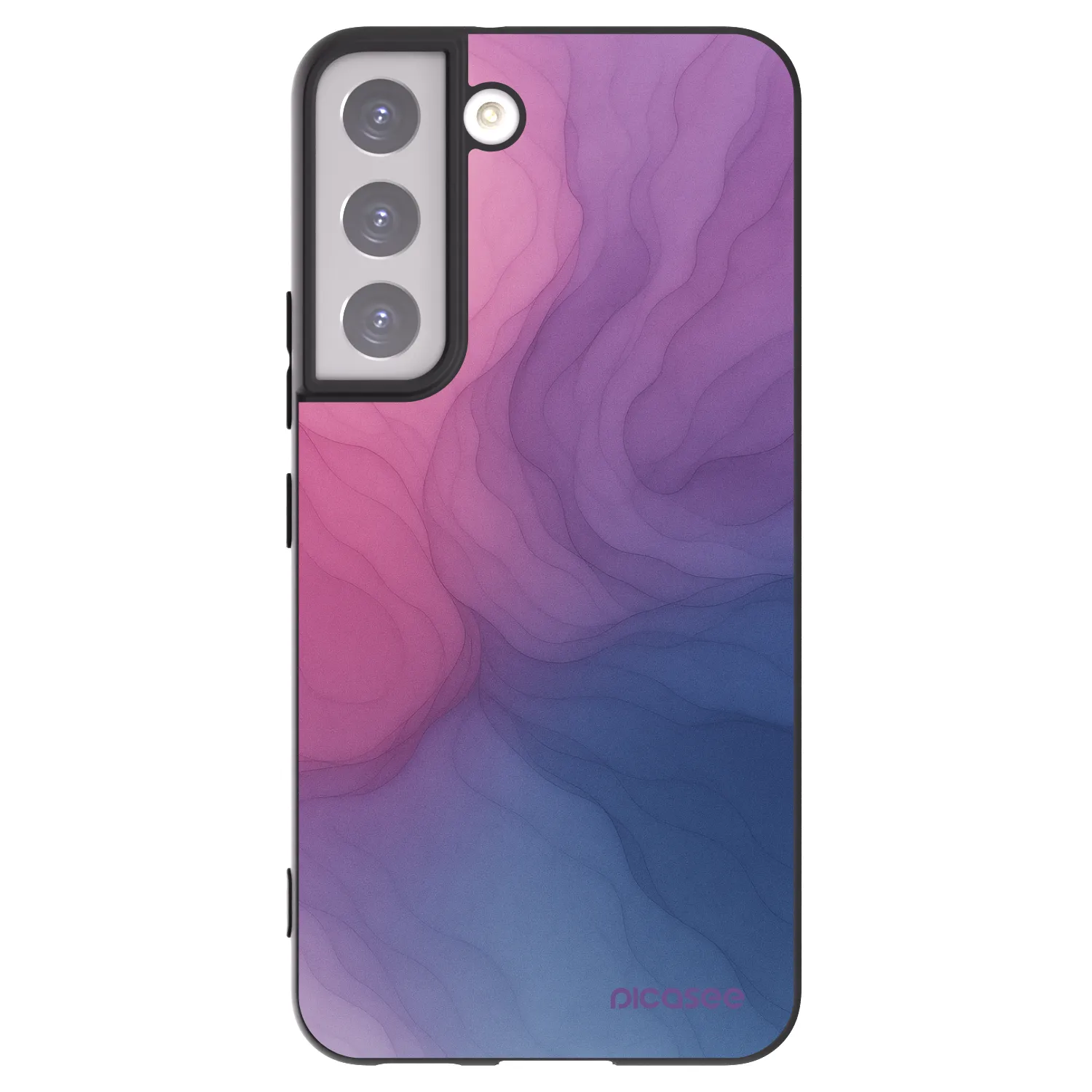 Picasee silikonski črni ovitek za Samsung Galaxy S22 5G - Silk